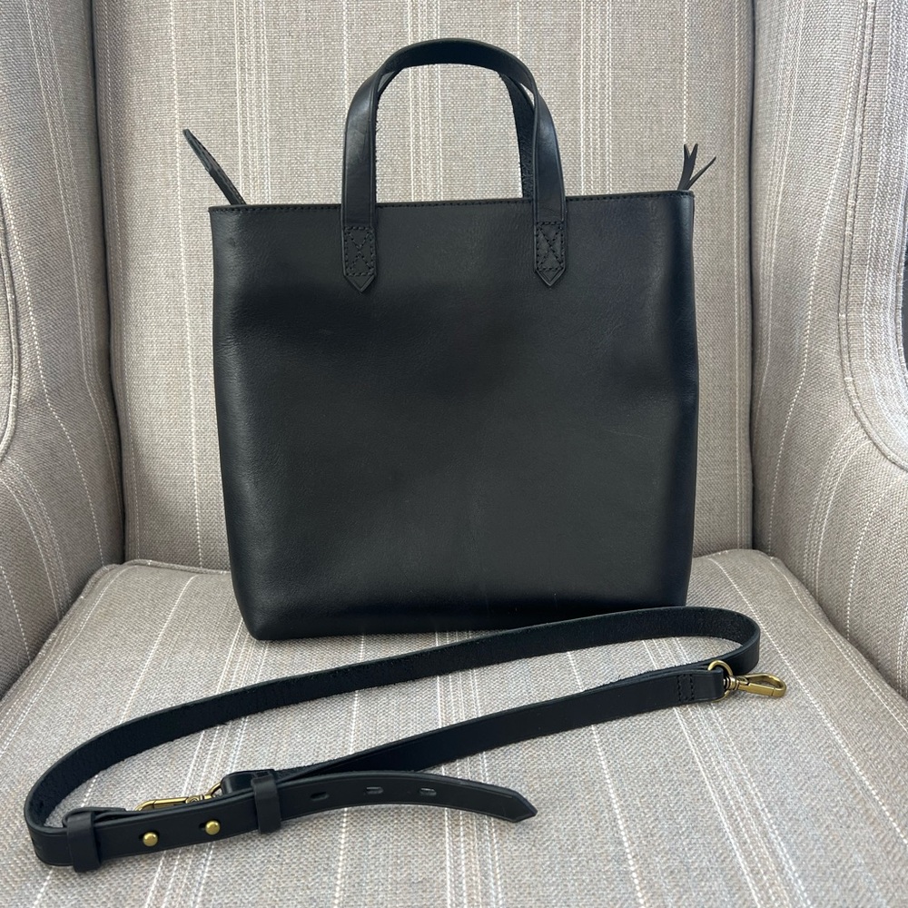 Madewell Medium Leather Transport convertible Crossbody